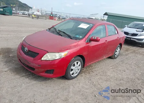 2009 Toyota Corolla Le из США, поврежденный, VIN JTDBL40E499025088